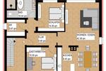 Etagenwohnung Dortmund Hörde - 3.5 Zimmer, 120 m&sup2;, 1.695&euro; | Angebot:26456142
