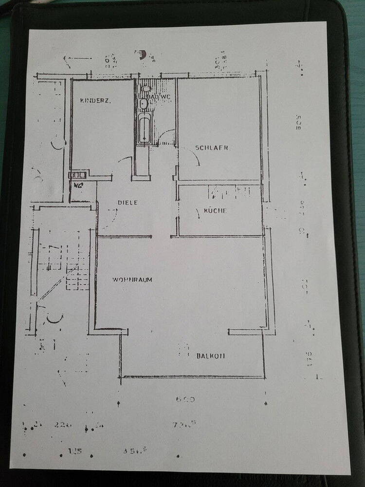 Renovierte 3-Zimmer Wohnung mit großem Balkon und Garage Zentrum Ratingen-Hösel