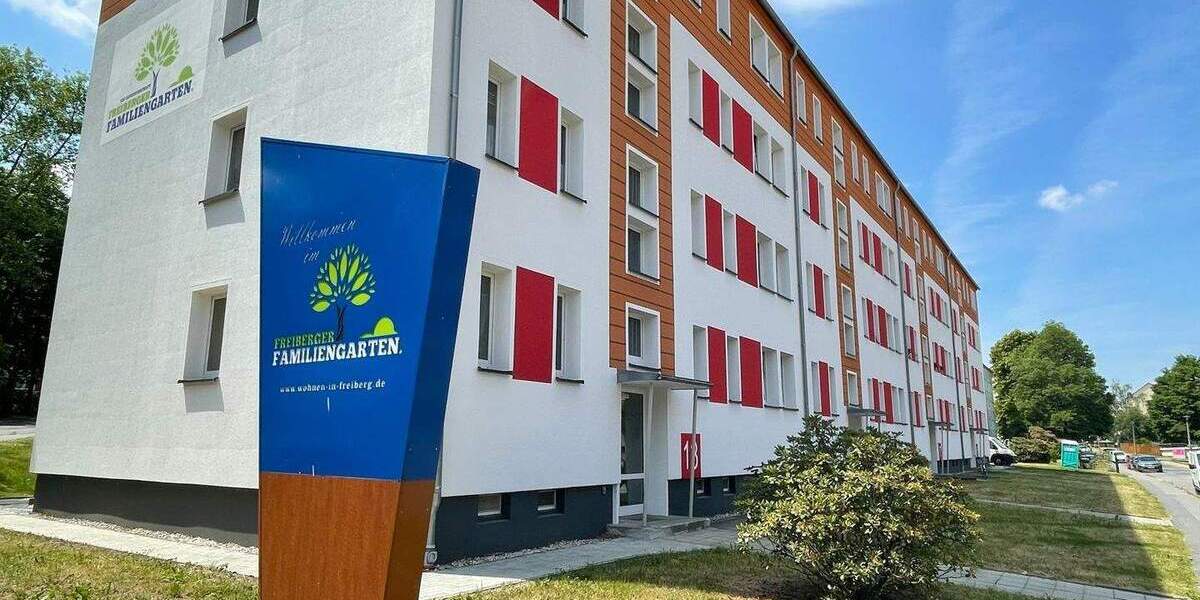 Etagenwohnung Freiberg Freiberg West - 3 Zimmer, 61 m&sup2;, 449&euro; | Angebot:25303426