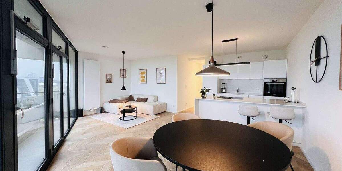 Charmante, sanierte 2-Zimmer-Wohnung inkl. Einbauküche mit Blick über Düsseldorf! 2 zimmer