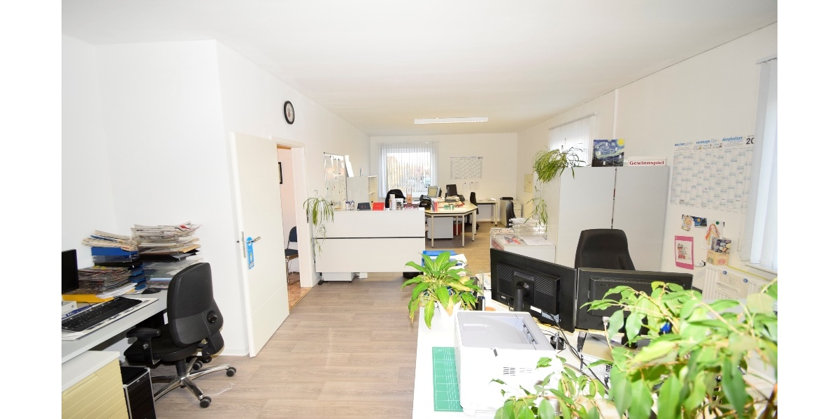 Hauptverkehrsstr. Sulingen: Bürohaus+Gewerbehalle teilbar schnelle Datenleitung+ viele Parkplätze - Gewerbeobjekt Sulingen | Angebot:25416947