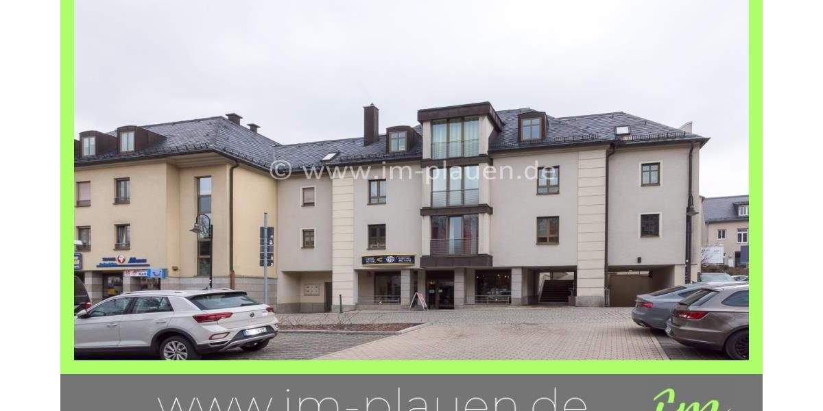 Zentrale 2-Zimmerwohnung mit Aufzug & Wohnküche in Auerbach - sofort beziehbar! 2 zimmer