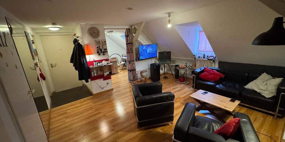 ***kl. gemütliche 2-Zimmer DG- Wohnung in der Altstadt von Nürnberg 2 zimmer