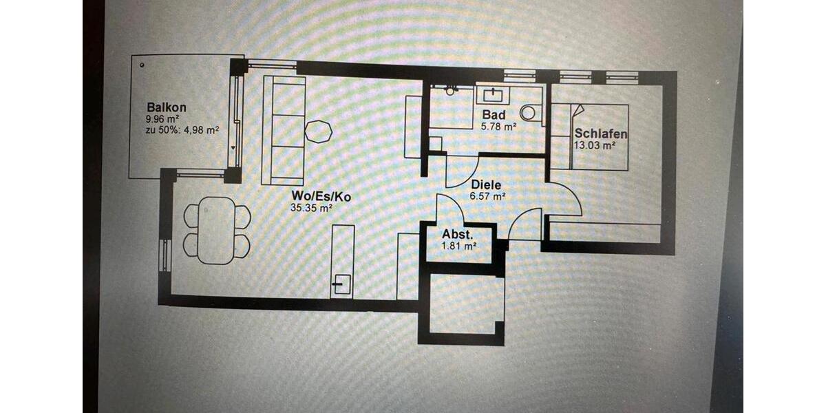 Etagenwohnung Biberach an der Riß - 2 Zimmer, 67 m&sup2;, 1.000&euro; | Angebot:26268863