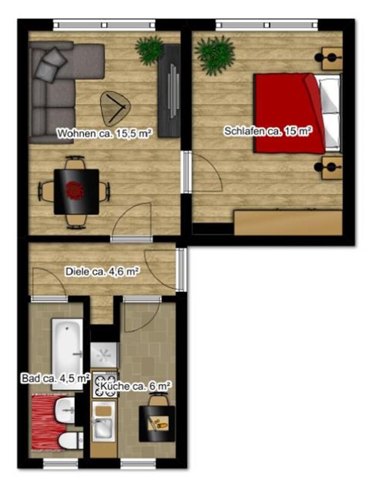 Ihr neues Zuhause zimmer