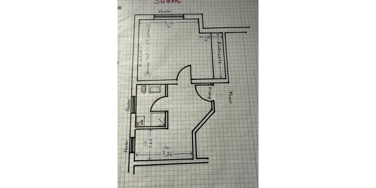 Etagenwohnung Göppingen Faurndau - 1 Zimmer, 39 m&sup2;, 750&euro; | Angebot:24688250