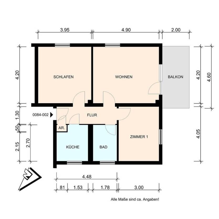 2,5 Zimmer in Büchen