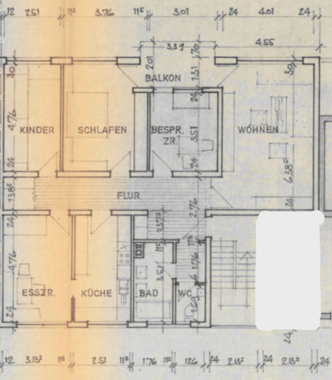 Großzügige 5-Zimmer-Wohnung mit Balkon, Garage u. opt. Stellplatz zimmer