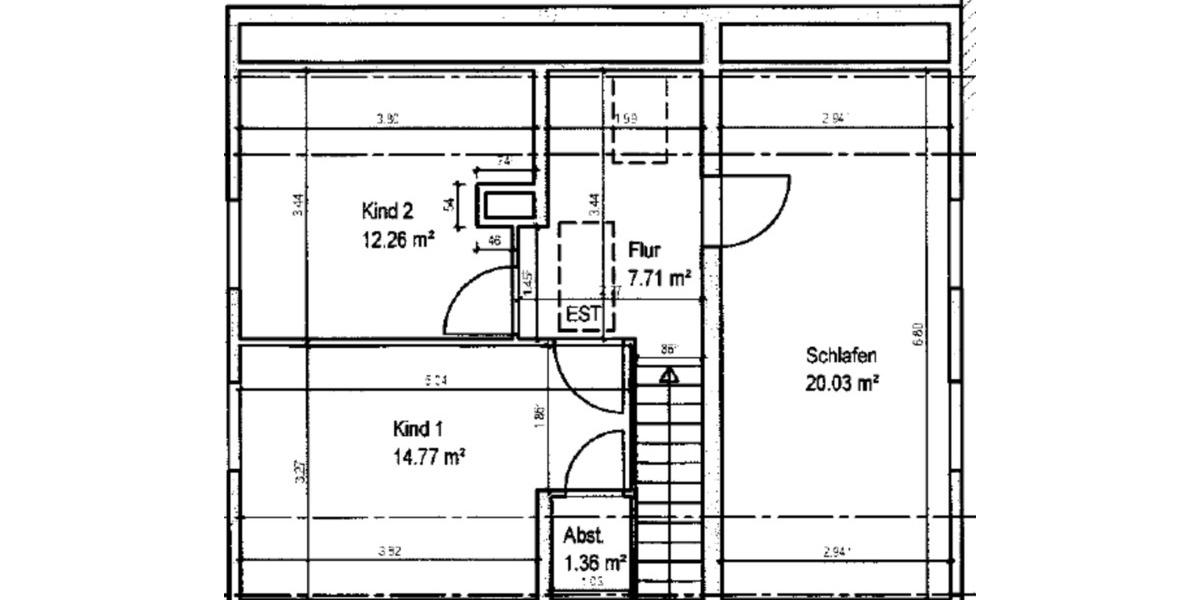 Gepflegte 4,5 Zi. Maisonette Wohnung mit großer Dachterrasse 4.5 zimmer