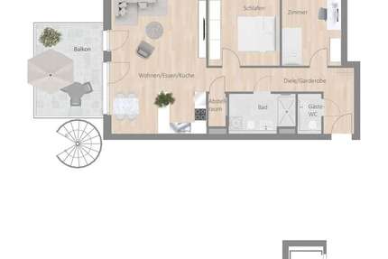 Wohnung Besigheim - 3.5 Zimmer, 87 m&sup2;, 1.160&euro; | Angebot:26282484