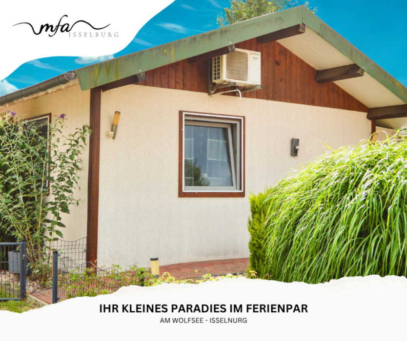 Keines Paradies im Ferienpark am Wolfsee – Häuschen für Genießer