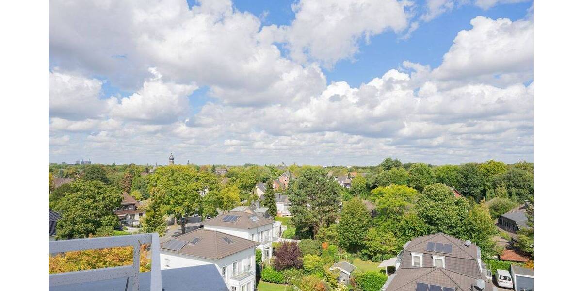 Randgebiet Düsseldorf: Wunderschöne 2,5 Zimmer-Penthousewohnung mit umlaufender Dachterrasse! 2 zimmer