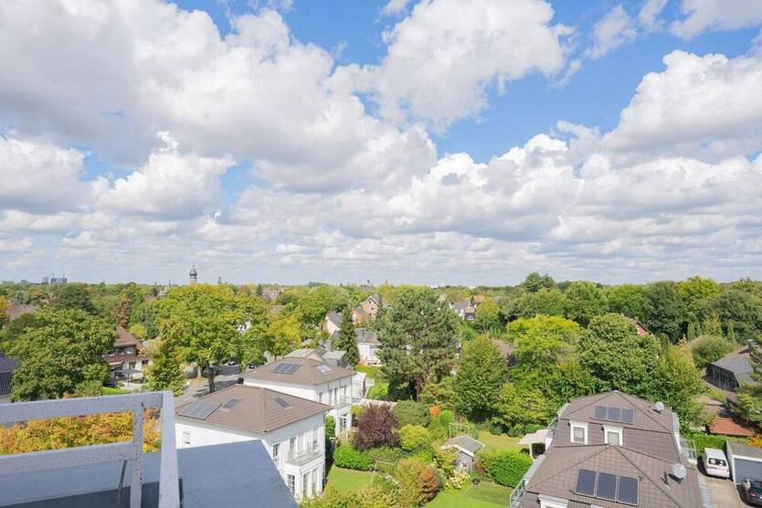 Randgebiet Düsseldorf: Wunderschöne 2,5 Zimmer-Penthousewohnung mit umlaufender Dachterrasse! 2 zimmer