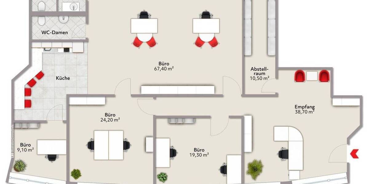 Gewerbeobjekt Schweinfurt Schweinfurt-Süd - 4 Zimmer, 179 m&sup2;, 1.500&euro; | Angebot:23587290