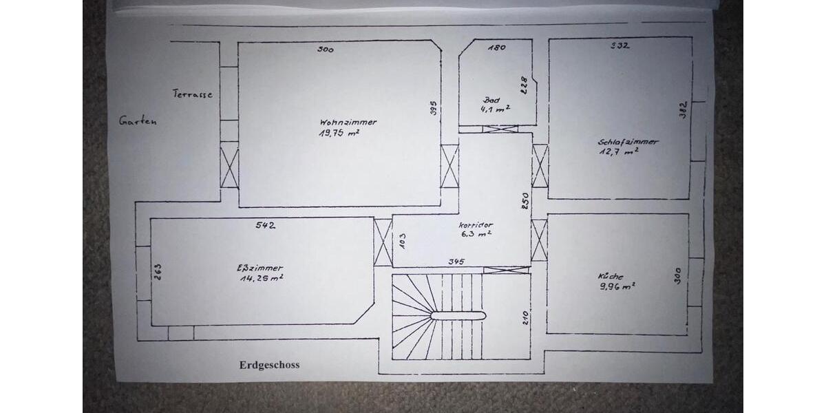 Erdgeschoßwohnung Hildesheim - 3 Zimmer, 78 m&sup2;, 825&euro; | Angebot:26482114