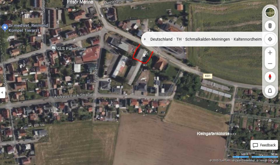 Erdgeschoßwohnung Kaltennordheim - 2 Zimmer, 52 m&sup2;, 280&euro; | Angebot:26355976