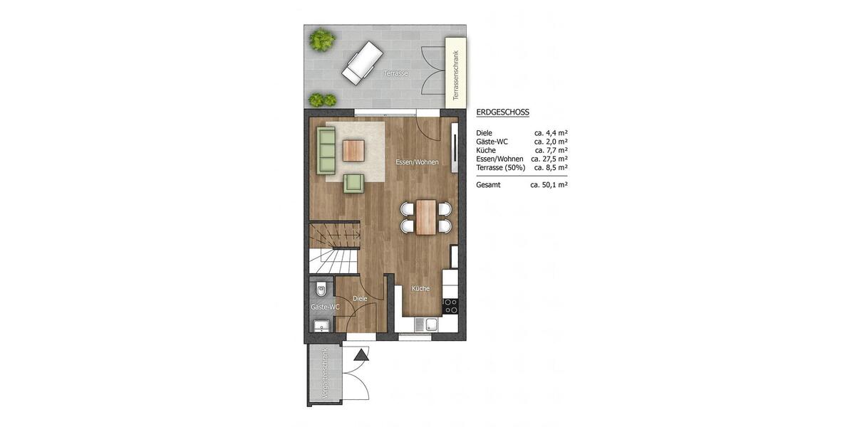 Einfamilienhaus Friedberg (Hessen) - 4 Zimmer, 120 m&sup2;, 1.980&euro; | Angebot:26631323