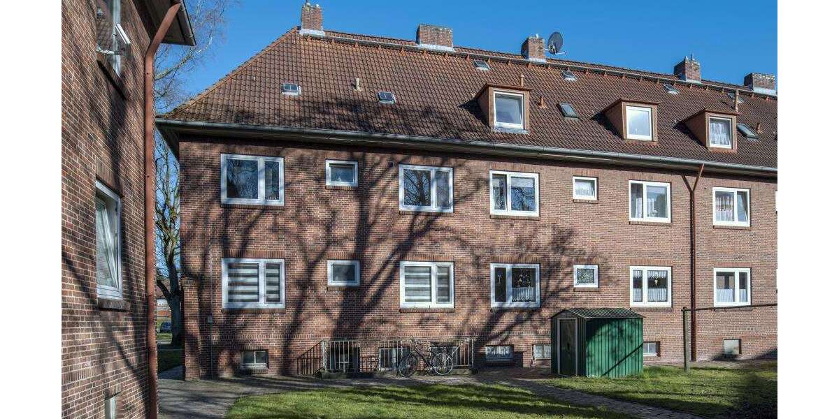 Etagenwohnung Wilhelmshaven Bant - 3 Zimmer, 51 m&sup2;, 359&euro; | Angebot:26149973