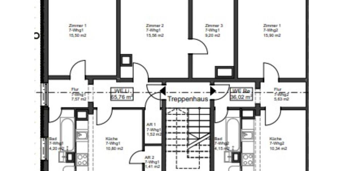 Etagenwohnung Rosenow - 5 Zimmer, 105 m&sup2;, 580&euro; | Angebot:24686194