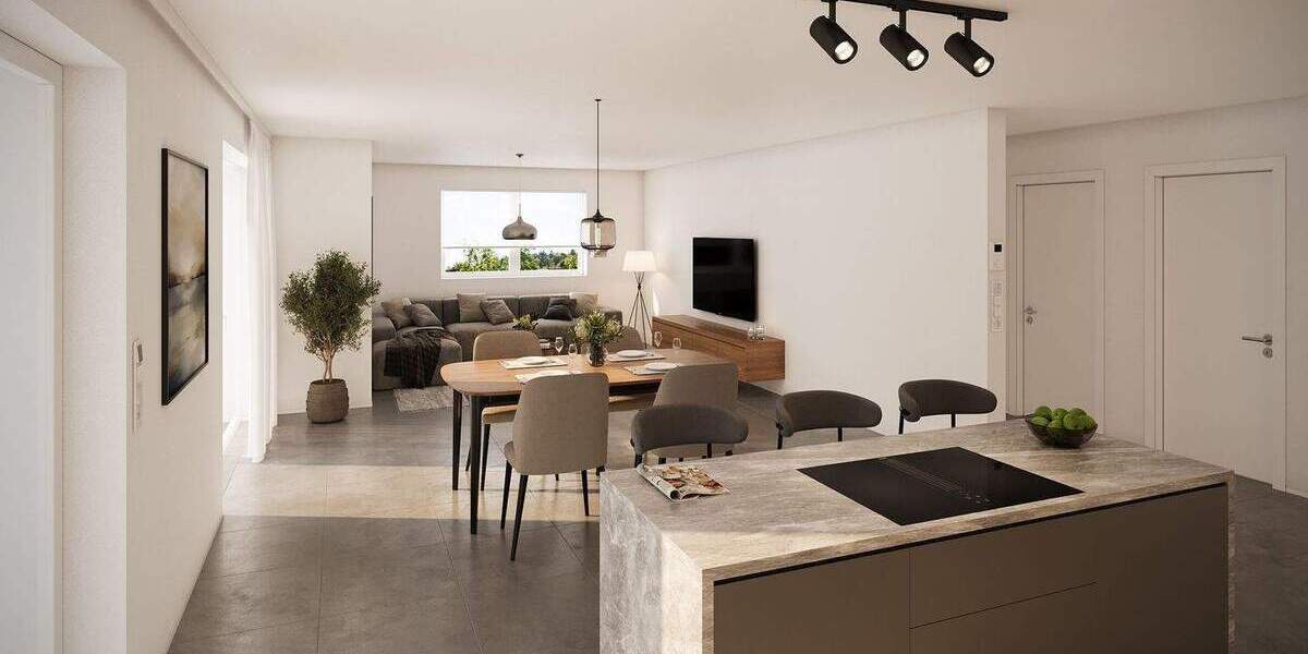 Erstbezug: Moderne 3-Zimmer-Wohnung mit 103m² Wohnkomfort 3 zimmer