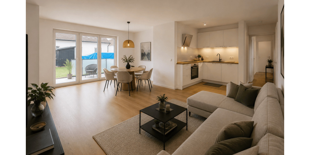 Terrassenwohnung Hamburg Bergedorf - 3 Zimmer, 74 m&sup2;, 1.499&euro; | Angebot:26763706