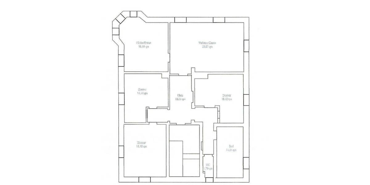 Etagenwohnung Peiting - 4 Zimmer, 126 m&sup2;, 990&euro; | Angebot:26804805