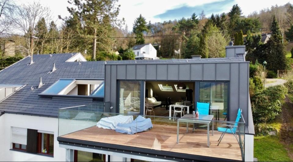 Attraktives Dachgeschoss-Loft mit Moselblick - Zummet, Leiwen zimmer