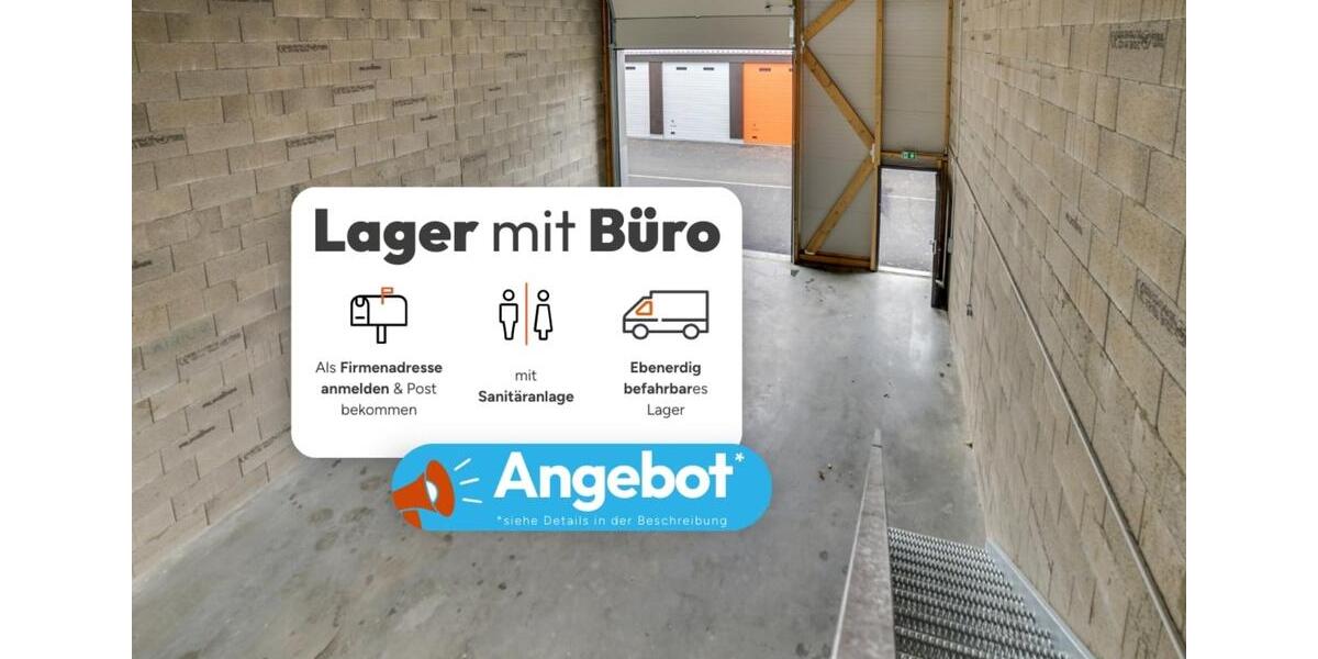 ANGEBOT! 145m² Lager mit Büro | Gewerbefläche mieten in Wolfsburg zimmer