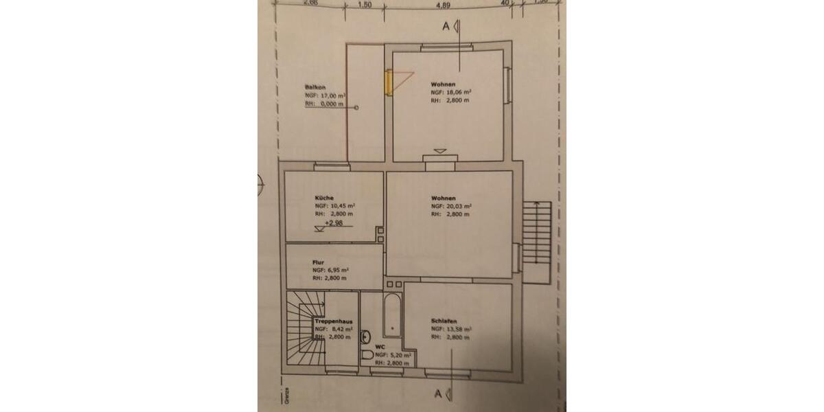 Etagenwohnung Braunschweig Lehndorf-Watenbüttel - 3 Zimmer, 75 m&sup2;, 719&euro; | Angebot:26299527