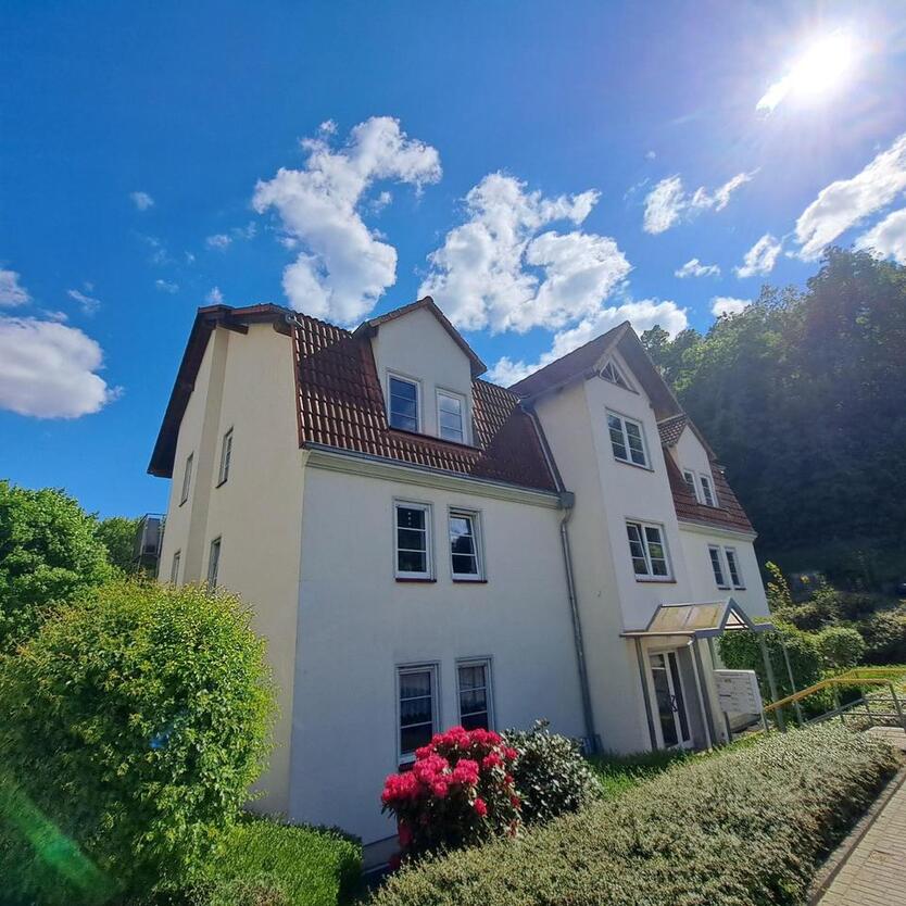 Kleine 1 Raum SouterrainWohnung mit Terrasse am Ortsrand von Waltershausen zu vermieten