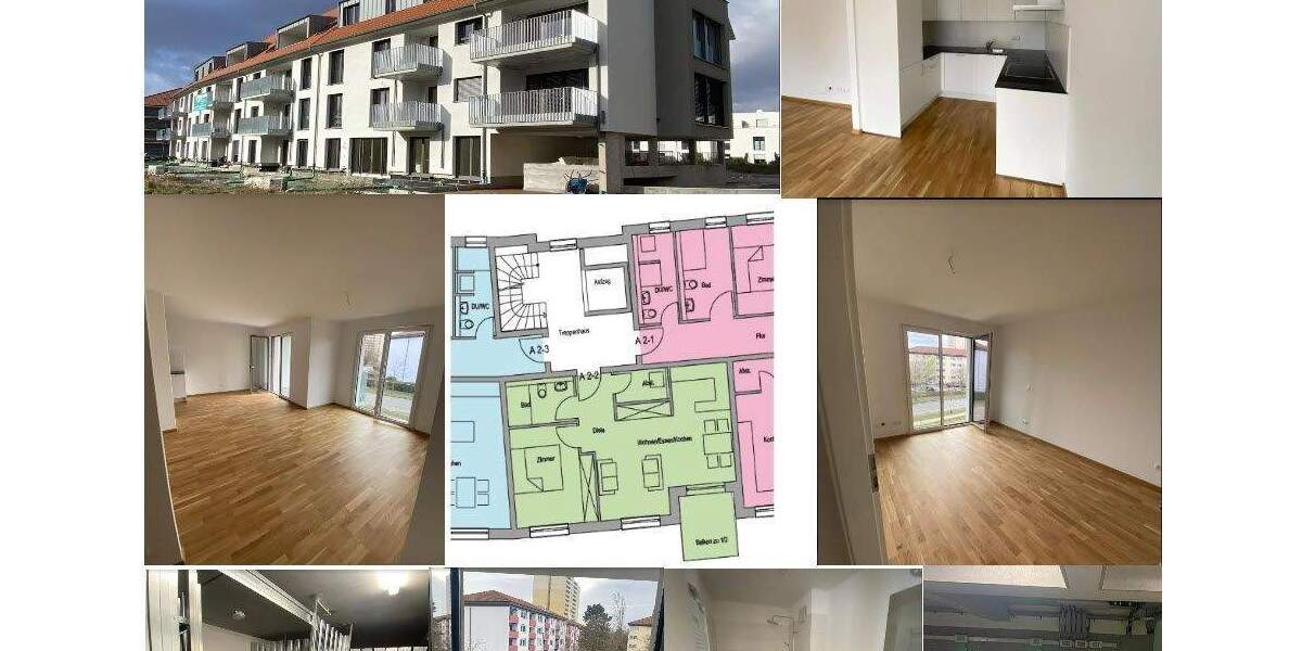 Etagenwohnung Weil am Rhein - 2 Zimmer, 53 m&sup2;, 1.025&euro; | Angebot:25703779