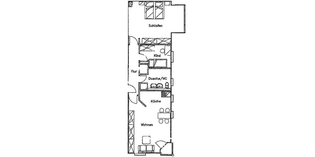 Etagenwohnung Plauen Stadtmitte - 3 Zimmer, 72 m&sup2;, 375&euro; | Angebot:26451699