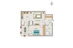 Erdgeschoßwohnung Rheinbach - 2 Zimmer, 68 m&sup2;, 905&euro; | Angebot:26641598