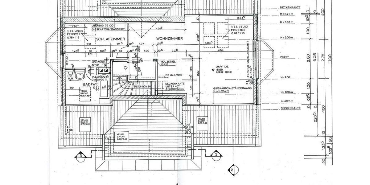 Dachgeschoßwohnung Mülheim an der Ruhr Mellinghofen - 2.5 Zimmer, 50 m&sup2;, 749&euro; | Angebot:23745939
