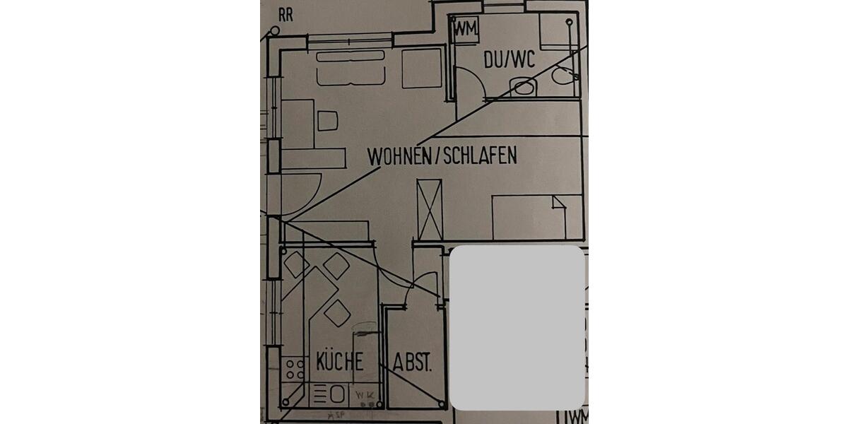 Einliegerwohnung 45qm Rottenburg - Wendelsheim 1.5 zimmer