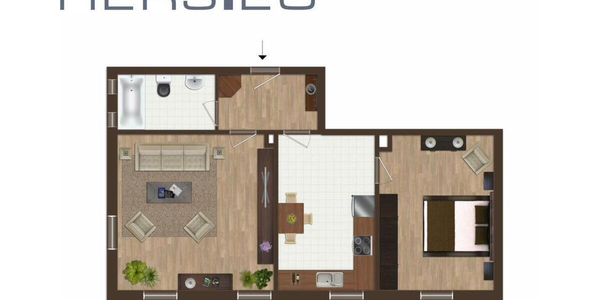 Etagenwohnung Crottendorf - 2 Zimmer, 55 m&sup2;, 305&euro; | Angebot:23213451