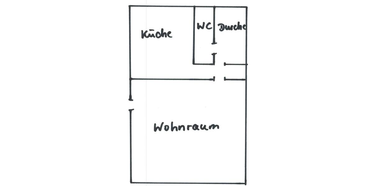 Erdgeschoßwohnung Torgau - 1 Zimmer, 38 m&sup2;, 246&euro; | Angebot:24877901