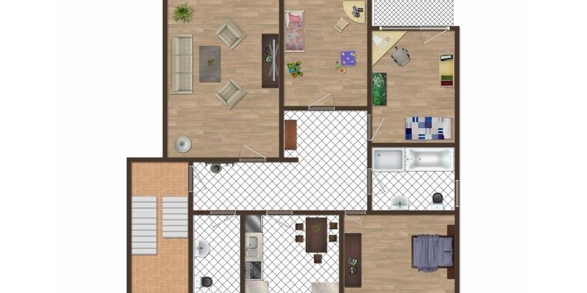Etagenwohnung Celle Altencelle - 4 Zimmer, 124 m&sup2;, 1.100&euro; | Angebot:26688997