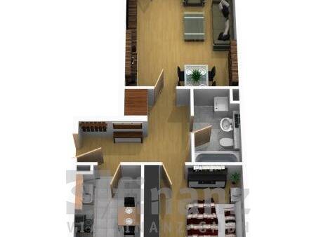 Etagenwohnung Chemnitz Sonnenberg - 2 Zimmer, 66 m&sup2;, 396&euro; | Angebot:26310050