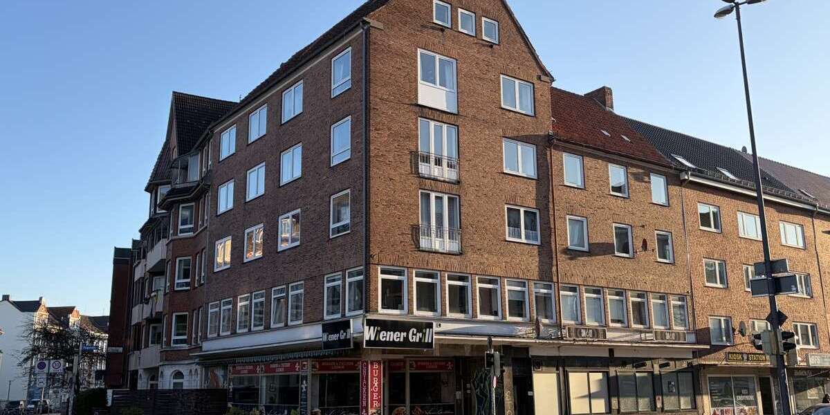 Etagenwohnung Kiel - 2 Zimmer, 68 m&sup2;, 880&euro; | Angebot:27009936