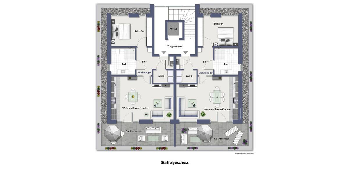 Wohn(t)raum Penthouse! *Über den Dächern von Ibbenbüren* 2 zimmer