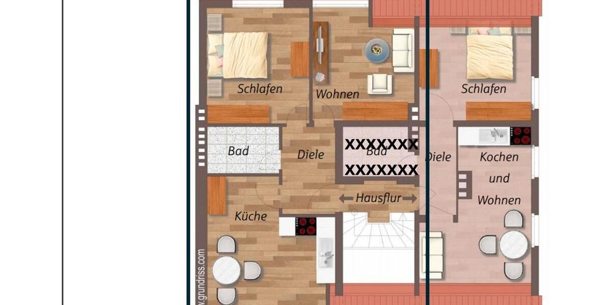 Dachgeschoßwohnung Oberhausen - 2.5 Zimmer, 50 m&sup2;, 590&euro; | Angebot:26405960