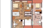 Dachgeschoßwohnung Oberhausen - 2.5 Zimmer, 50 m&sup2;, 590&euro; | Angebot:26405960