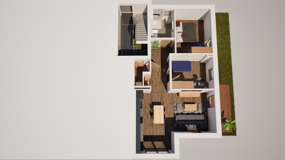 Erdgeschoßwohnung Regensburg Gallingkofen - 3 Zimmer, 74 m&sup2;, 1.300&euro; | Angebot:25370344