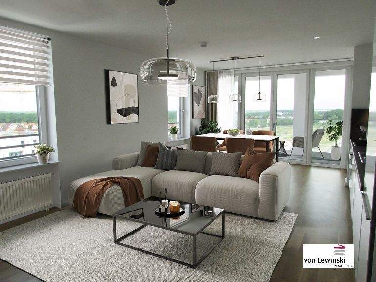 Etagenwohnung Wolfsburg Hellwinkel - 3 Zimmer, 88 m&sup2;, 1.135&euro; | Angebot:25731548