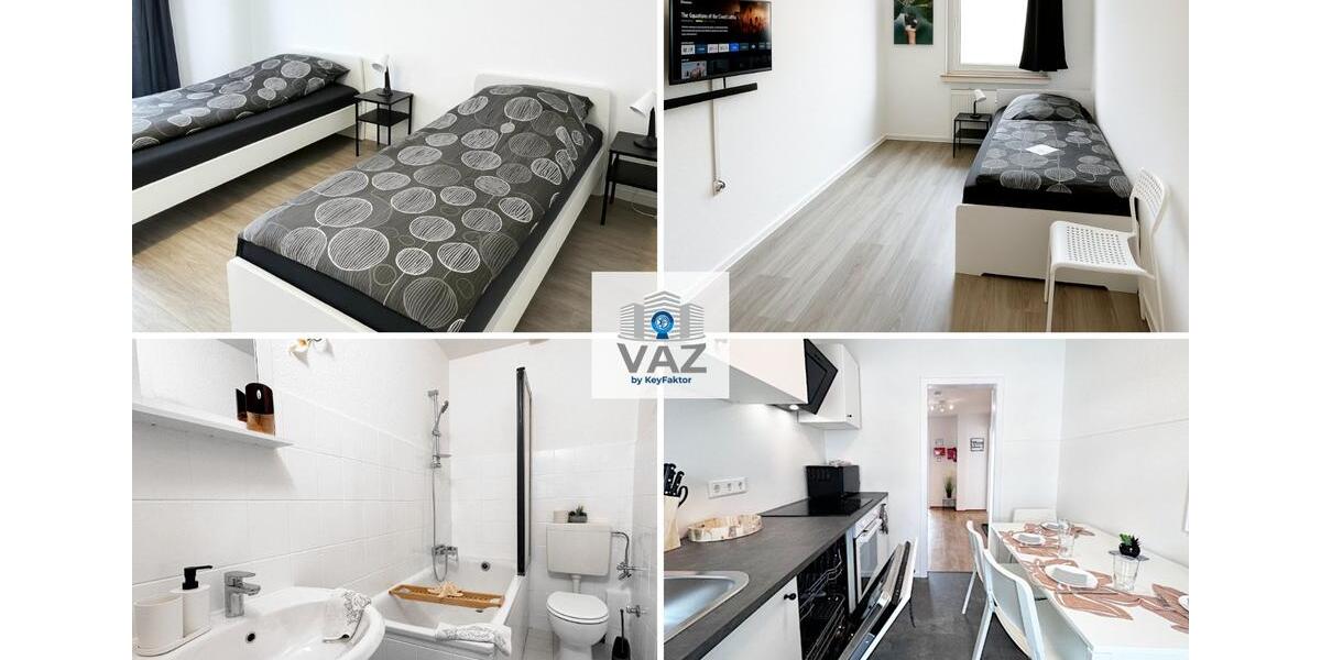 Mitarbeiterunterkünfte in Solingen ⭐⭐⭐⭐⭐ schnelle & flexible Buchung 4 zimmer