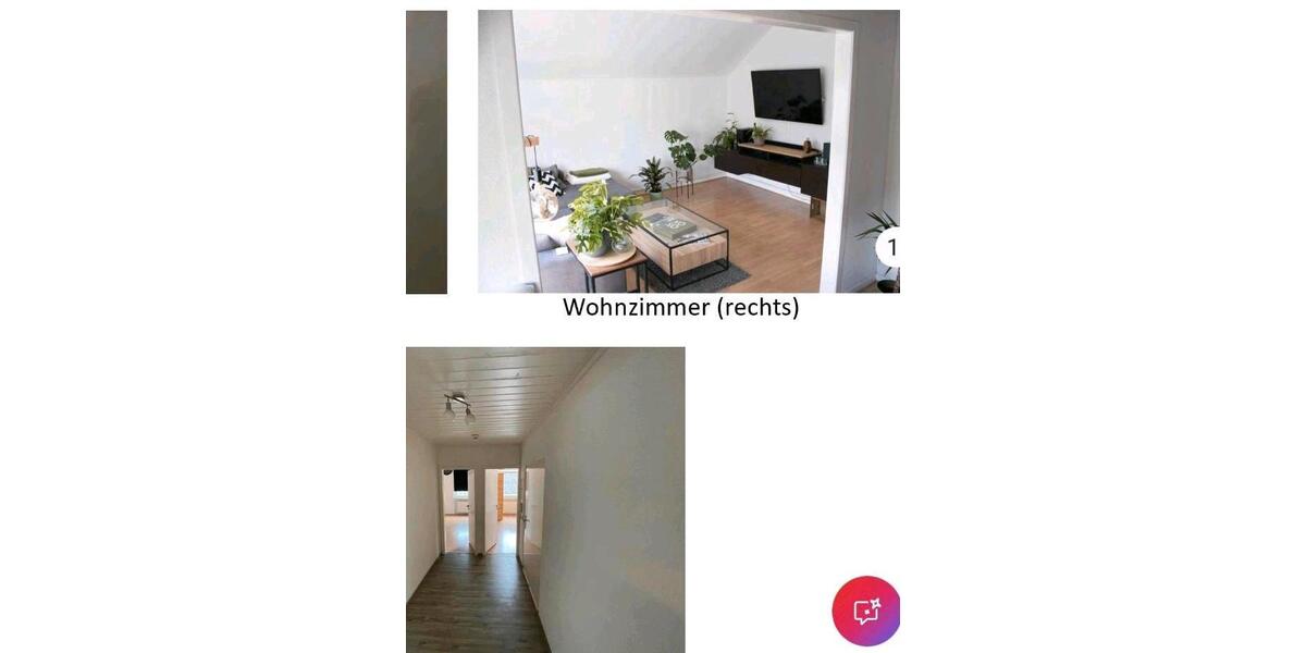Dachgeschoßwohnung Hagen - 3 Zimmer, 55 m&sup2;, 470&euro; | Angebot:24787545