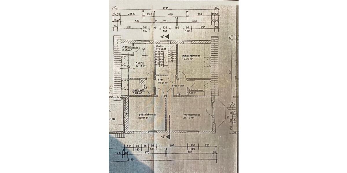 Etagenwohnung Schwarmstedt - 4 Zimmer, 109 m&sup2;, 800&euro; | Angebot:24857487