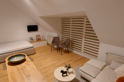 Renovierte & möblierte 1-Zimmer-Wohnung mit Balkon – auf Zeit 1 zimmer