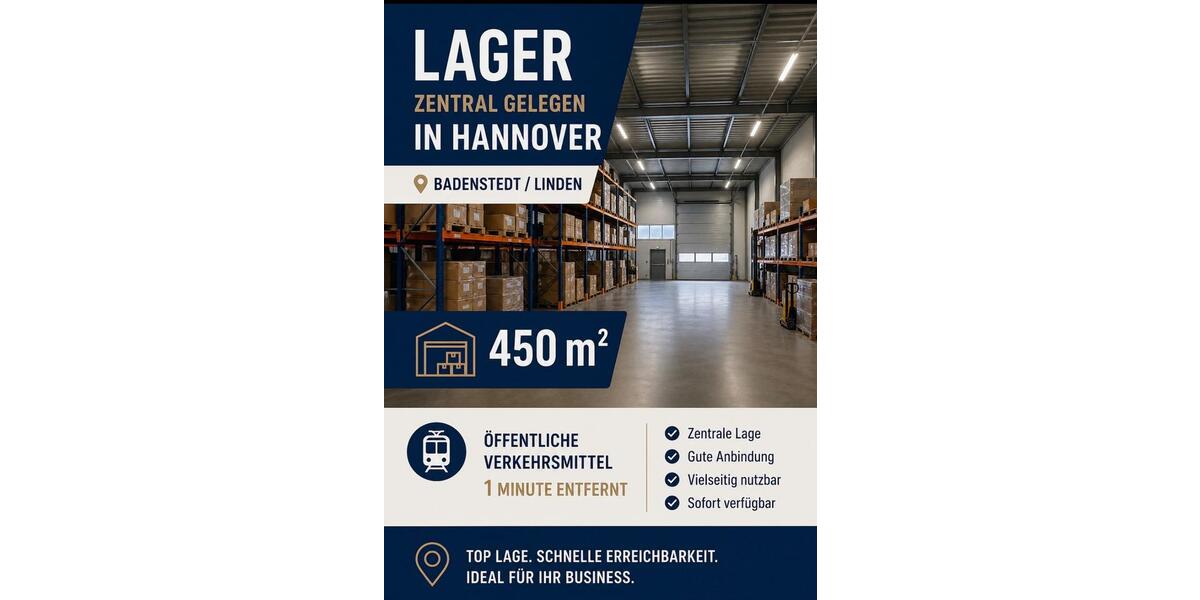 Gewerbeobjekt Hannover Linden-Limmer - 2.250&euro; | Angebot:26355023